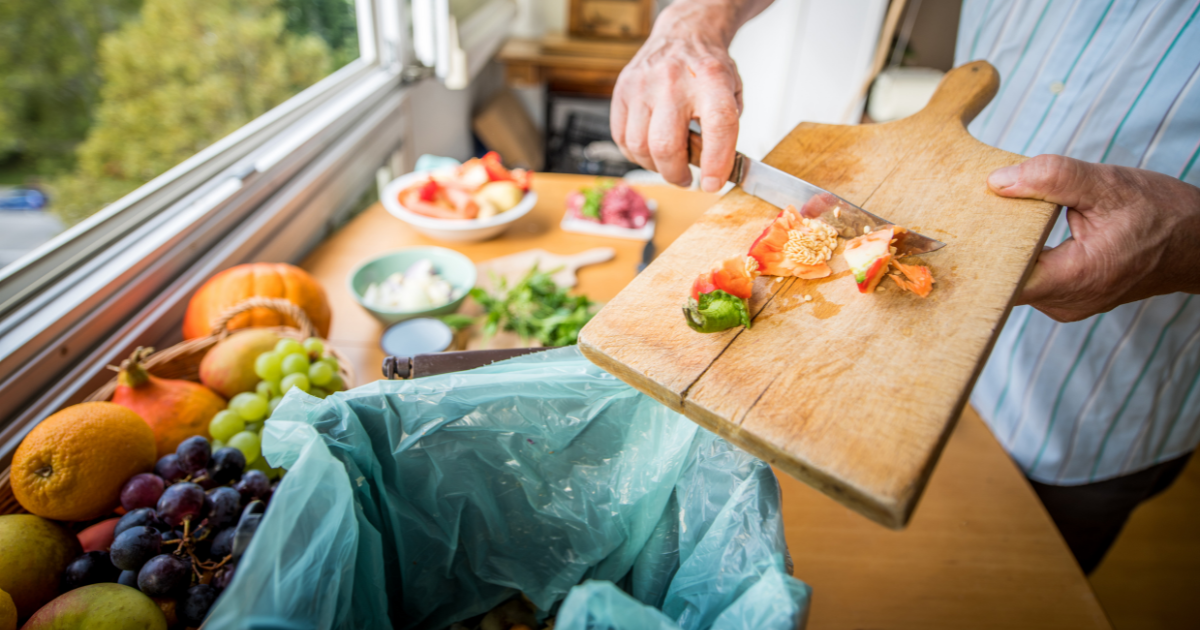 Cómo organizar una reunión sin desperdicio en casa - Compost