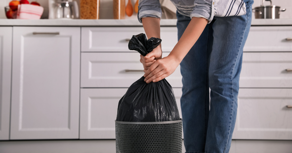 Cómo organizar una reunión sin desperdicio en casa - Basura