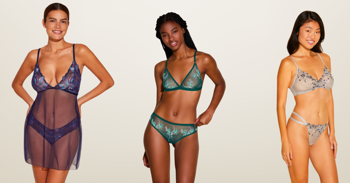 Lace Lingerie Sets, Ethical & Sustainable Lingerie