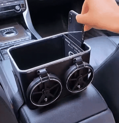 BOBRING Boîte de rangement pliable pour coffre de voiture, peut être  facilement étendue pour répondre aux