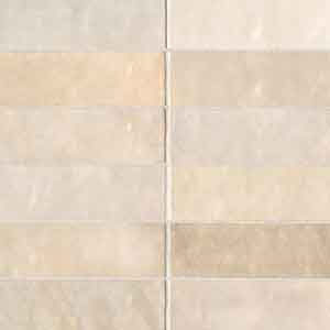Bedrosians Cloe 2.5 X 8 Wall Tile in Creme