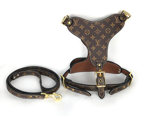 LV 3 PC COLLAR & HARNESS SET