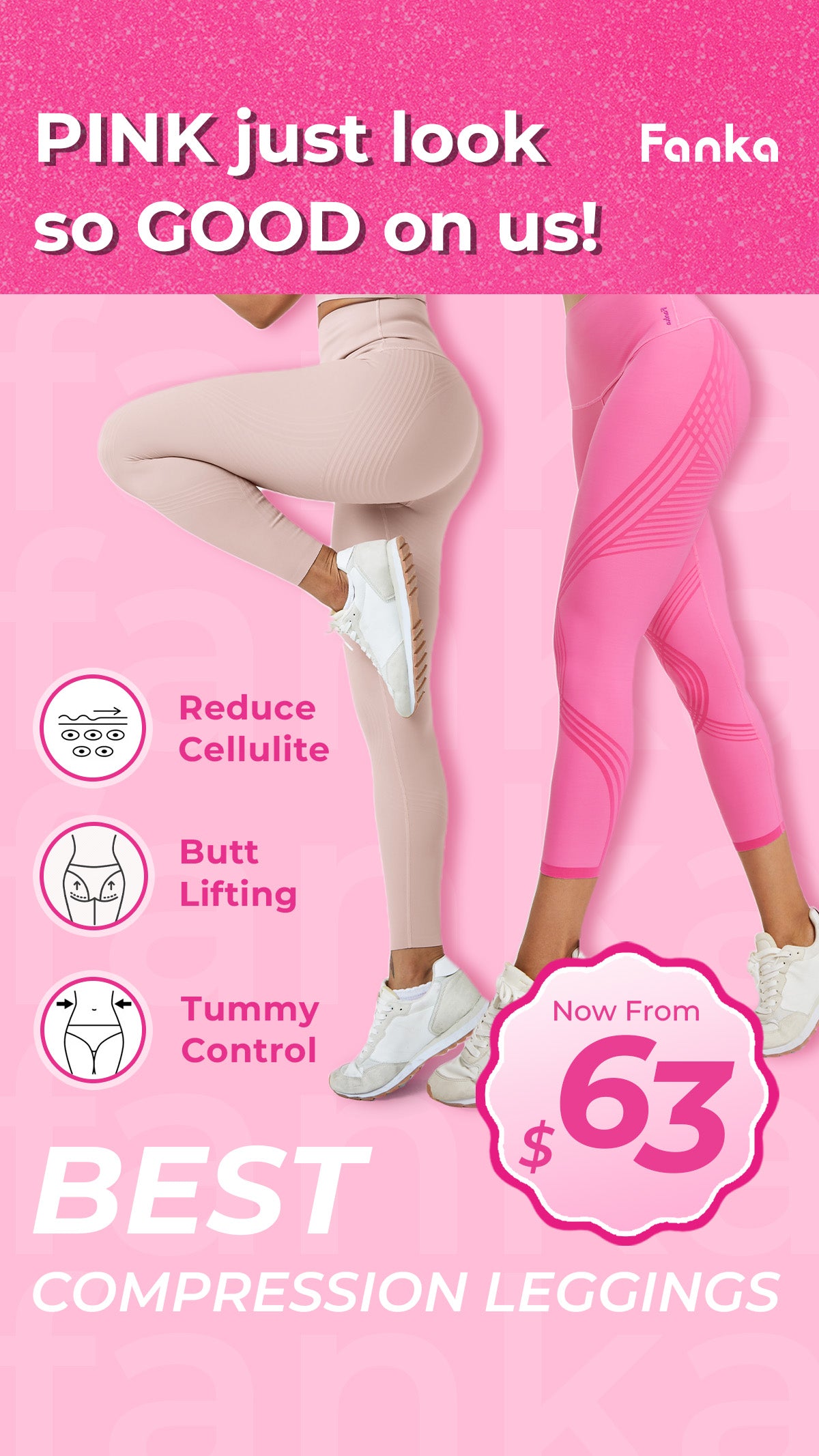 Lady Anti Cellulite Yoga Hose Legging Compression Push-up Fitness Gym  Legsins | Fruugo NO