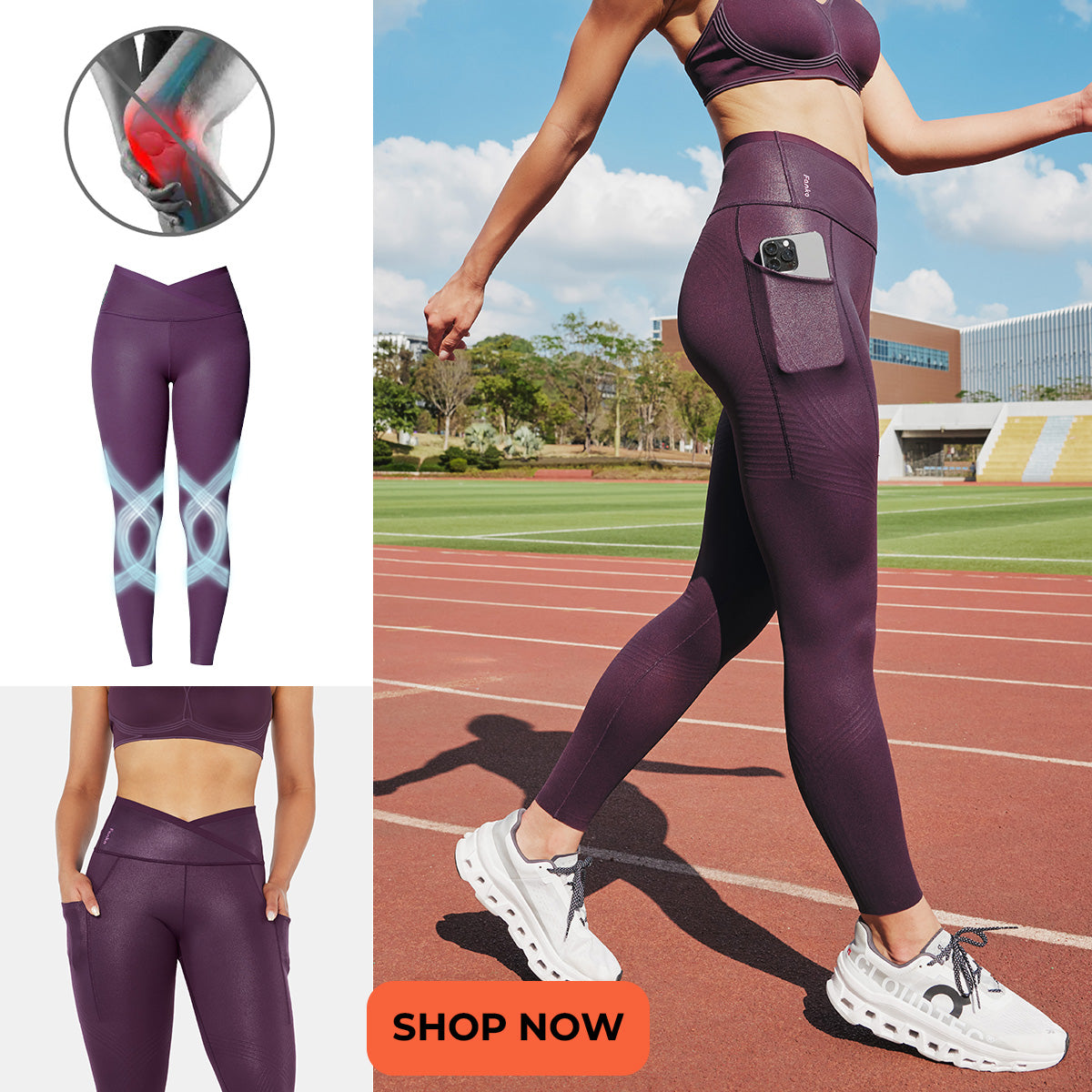 The Latest 2024 Revolutionary Compression Leggings for Instant Fat Red –  Fanka