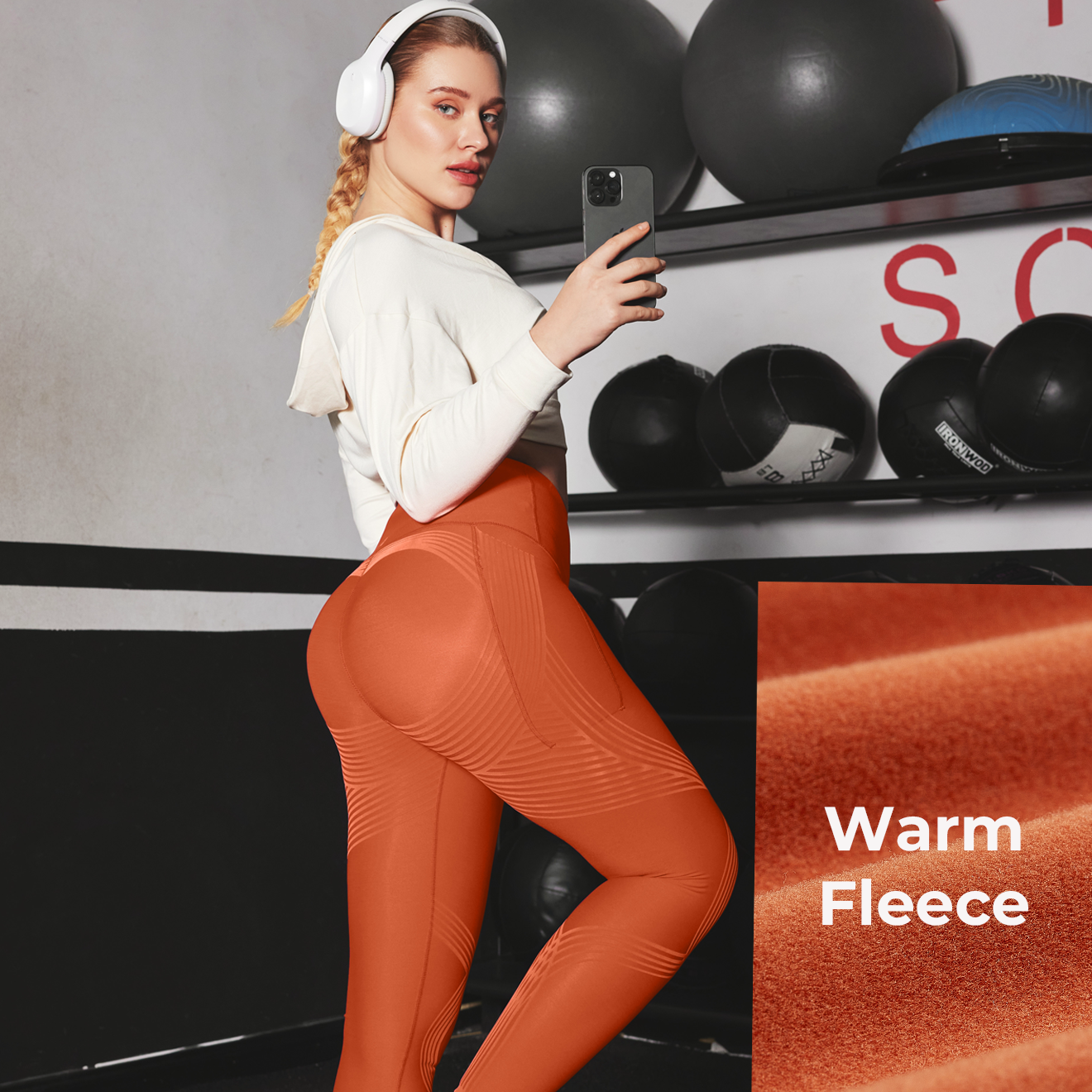 The Game Changer for This Winter: Fanka Fleece Compression Leggings Ch