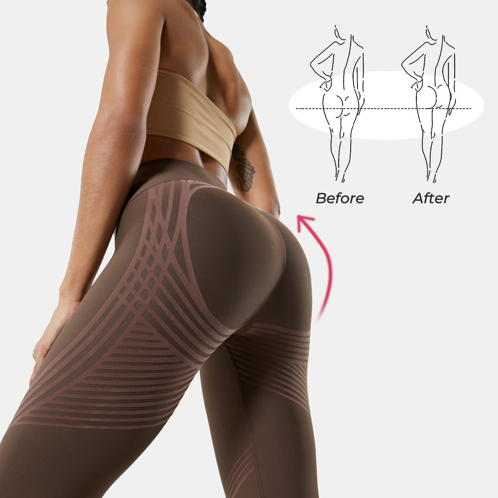 Scrunch Anti-Cellulite Leggings (Relief) - BLACK – Sazy