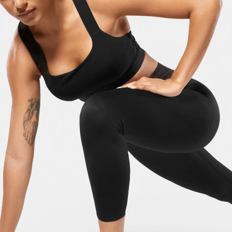 Oysho Women's Sports Bottoms S Black 100% Other Leggings