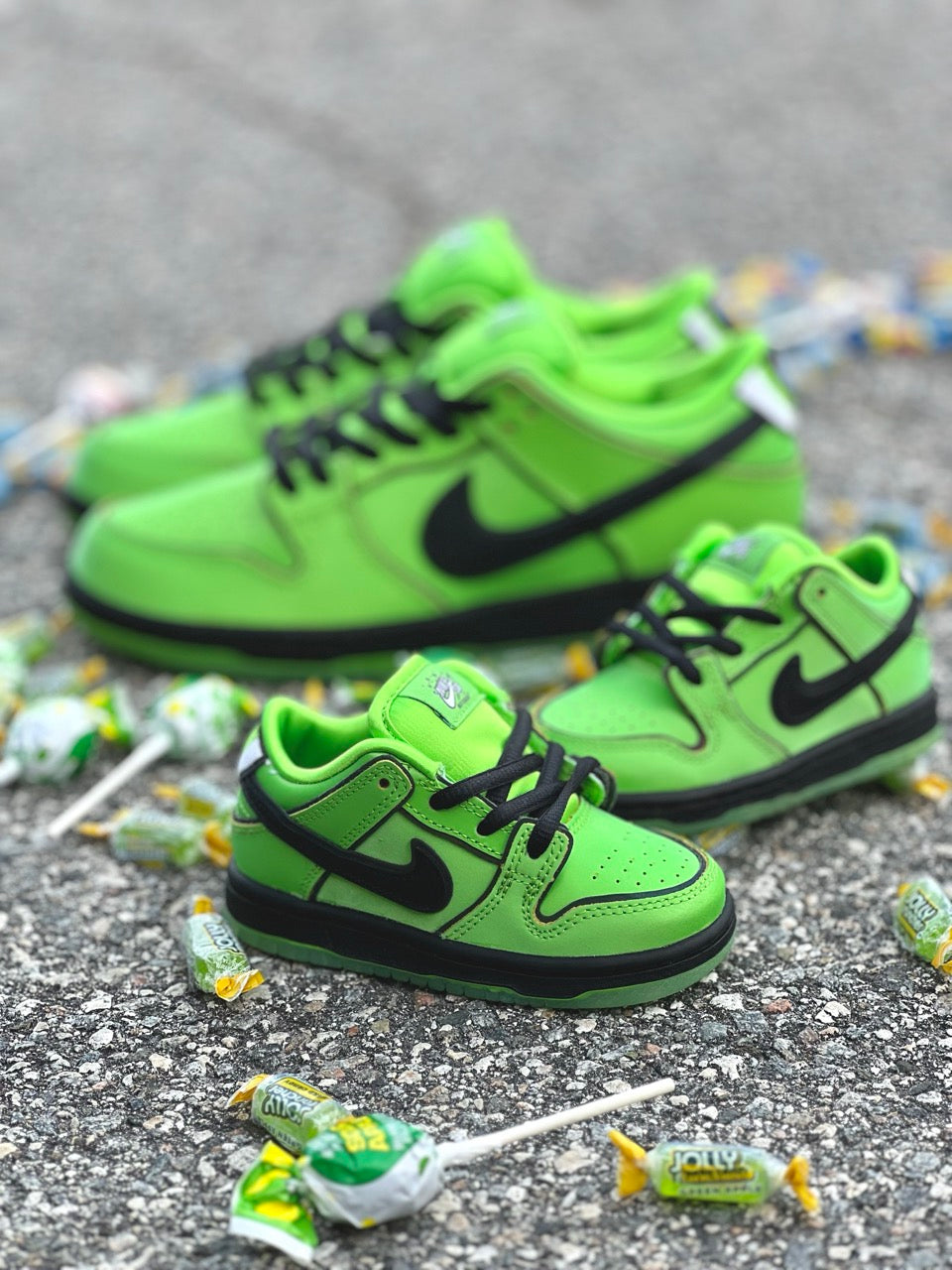 Image of Nike SB Dunk Powerpuff Girls Shoes