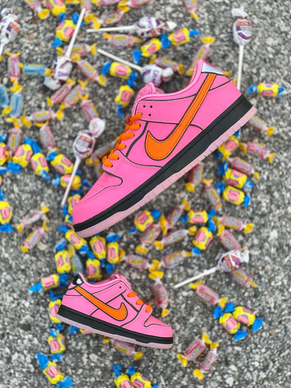 Image of Nike SB Dunk Powerpuff Girls Shoes