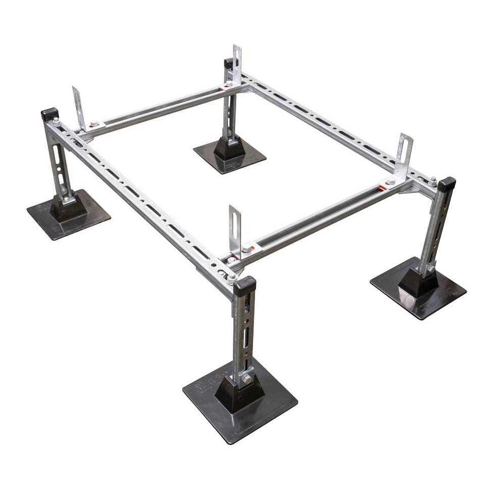 Mini Split Condenser Stand Mount For Flat Roof Or Any Flat Surfacen Miro Cg Rooftop Supports 