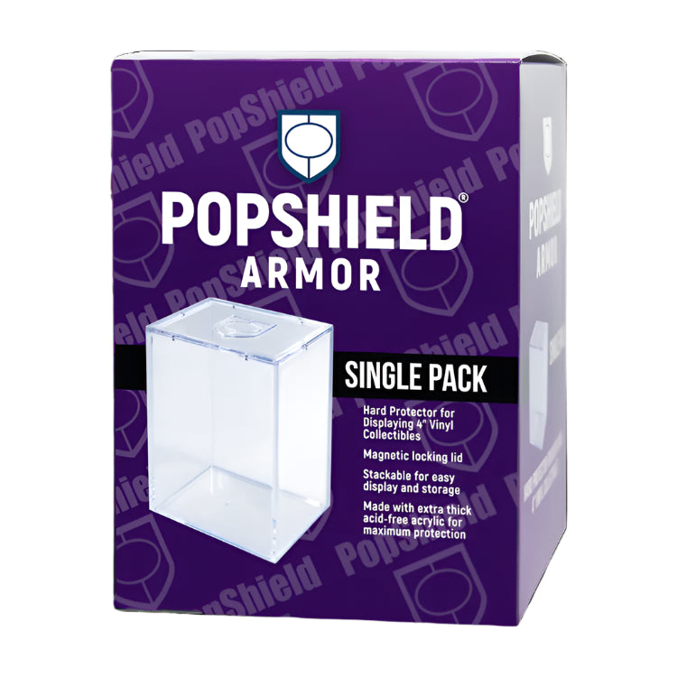 PopShield Armor Hard Stackable Magenetic Case (Single Pack)