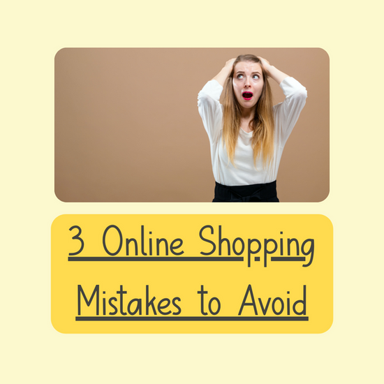 Online shopping mistakes to avoid