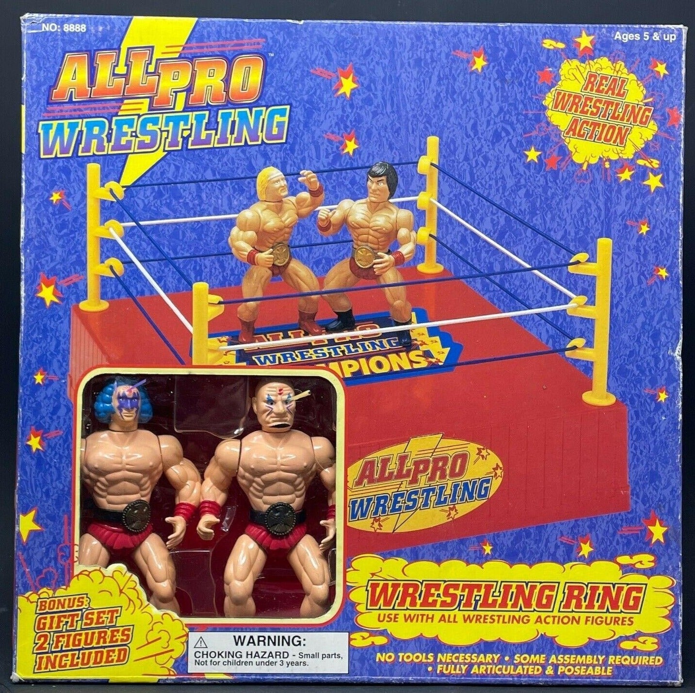 Wrestling Champions [Red Card] Bootleg/Knockoff Figures