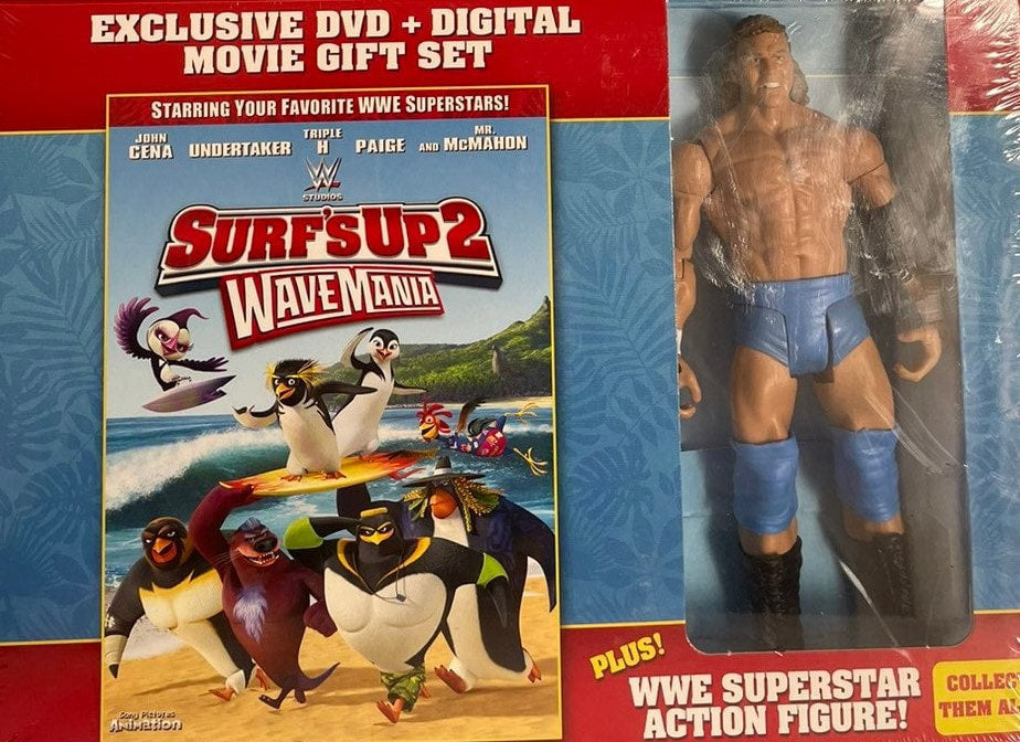 2016 WWE Mattel Surf's Up 2 Wavemania Walmart Exclusive DVD Gift Set Wrestling Figure Database