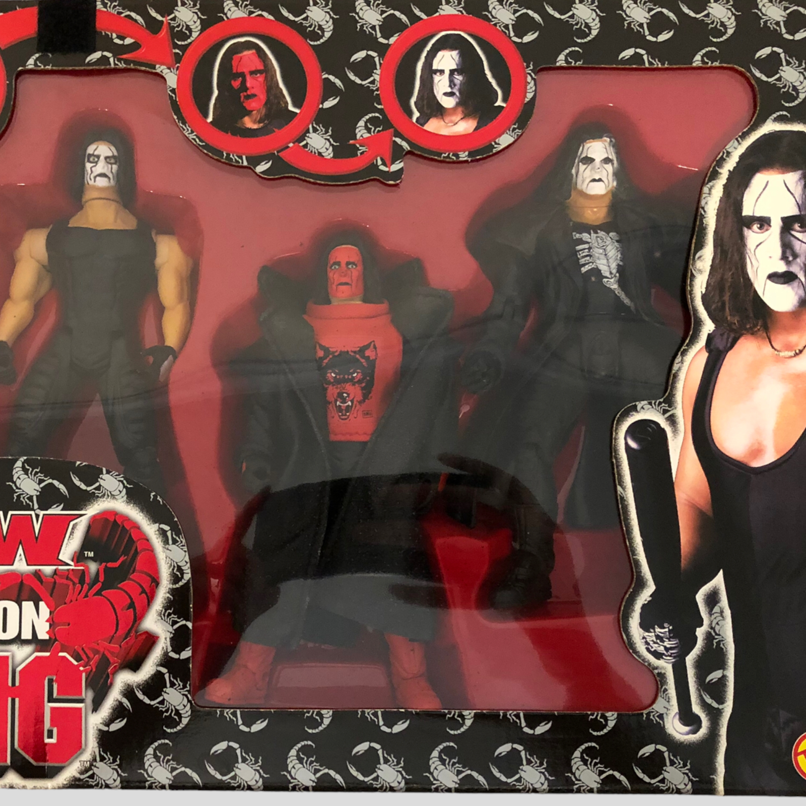 2001 WCW Toy Biz Evolution of Sting – Wrestling Figure Database