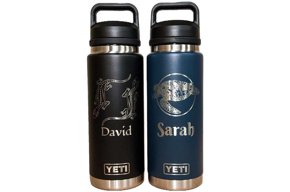 Yeti 26oz Water Bottle Custom Personalized Engraved 