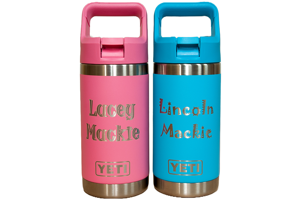 Personalized Engraved 12oz YETI Kids Water Bottle