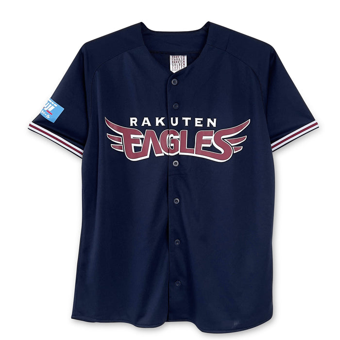 Japan NPB Baseball Majestic Tohoku Rakuten Eagles 2021 Jersey Grey