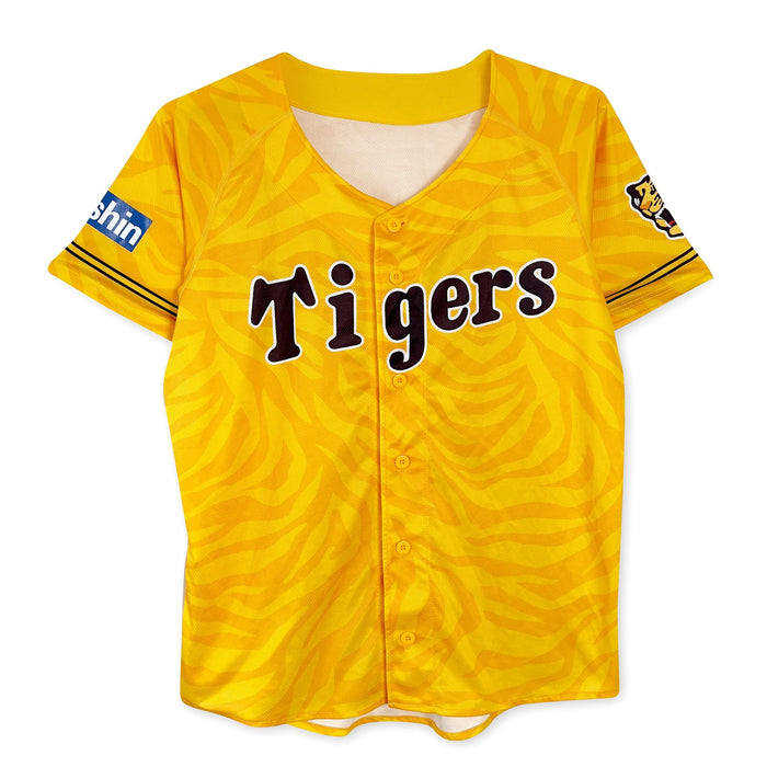 Official Retro 2003 Japan Hanshin Tigers Akihiro Yano Baseball Knit Jersey  #39 – Sugoi JDM