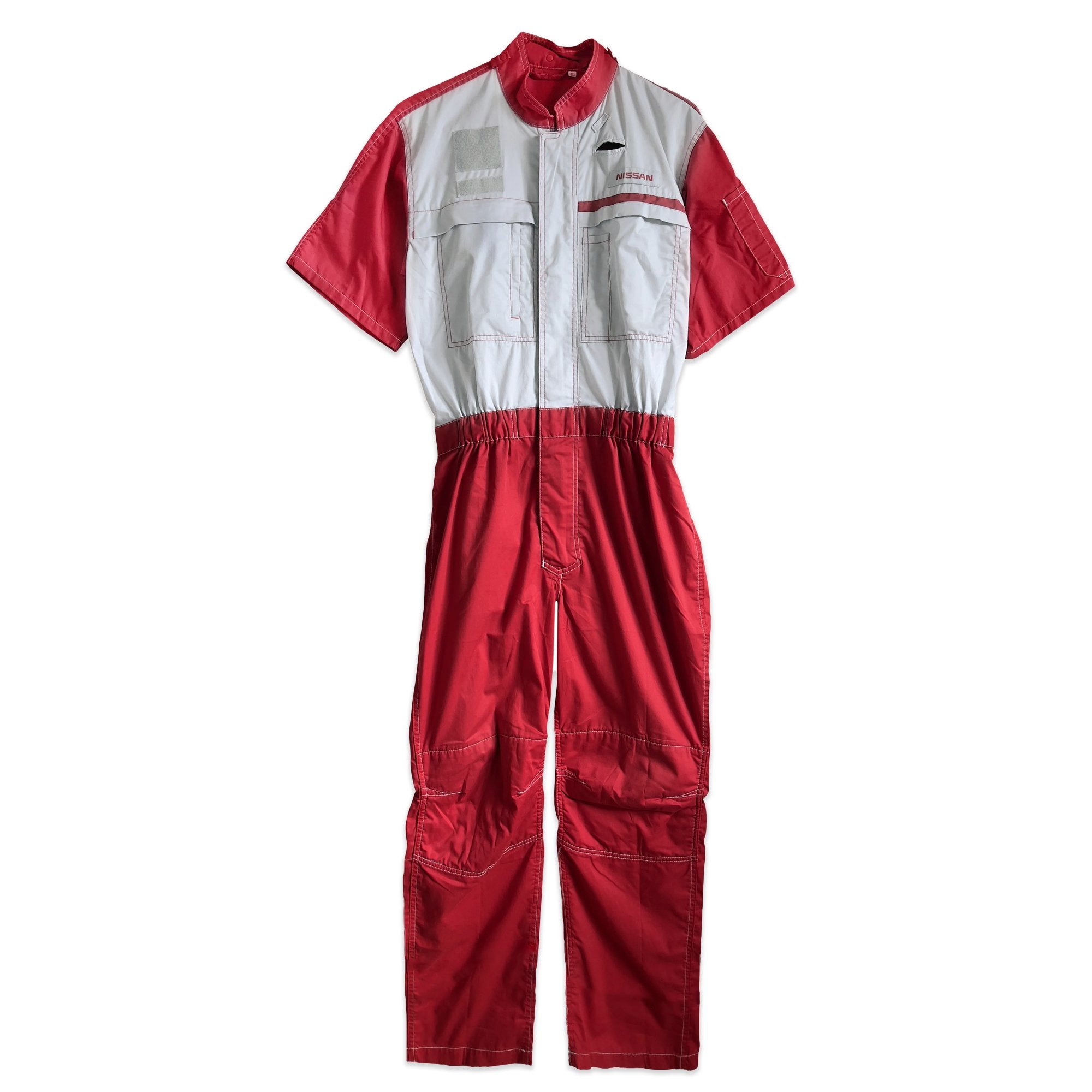 Retro Japan JDM Nissan Tsunagi Mechanics Jumpsuit Coverall Uniform