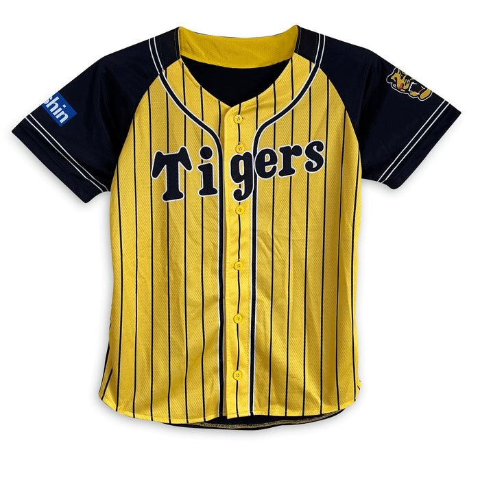  Hanshin Tigers Fan Club 2023 Uniform Size: M-L Bonus: 1  Joshin Logo Patch, Koshien Stadium Mizuno Product : Sports & Outdoors