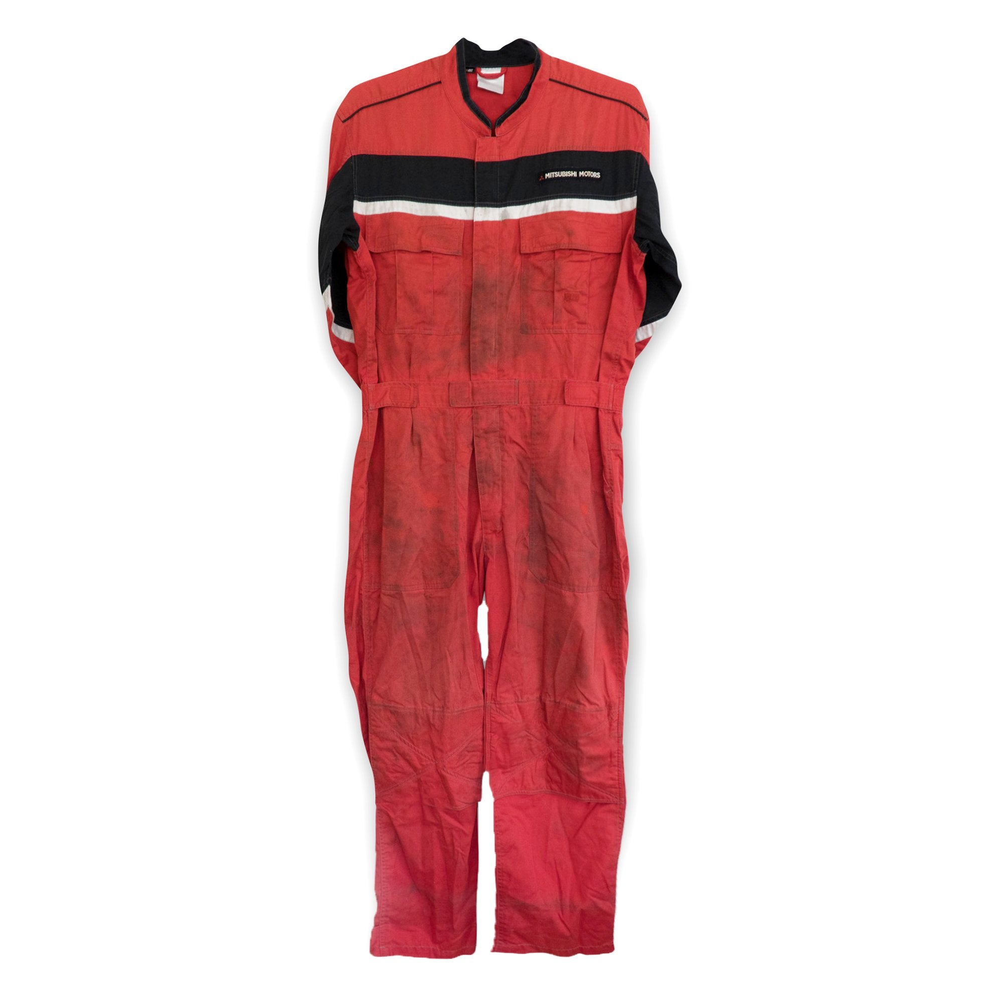 OMP Summer Mechanics Suit (1 layer Not FIA/SFI) - Black, Red - Raceline  Motorsport Racewear