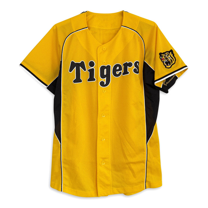 Official Retro 2003 Japan Hanshin Tigers Akihiro Yano Baseball Knit Jersey  #39 – Sugoi JDM