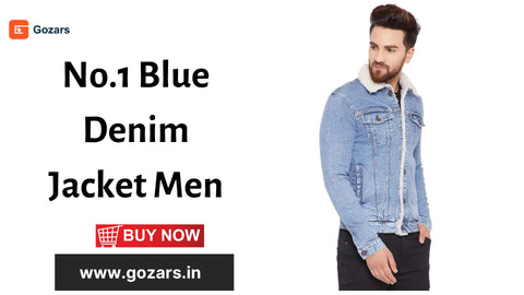 Blue Denim Jacket Men