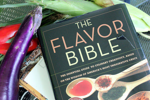 "The Flavor Bible: The Essential Guide to Culinary Creativity, Based on the Wisdom of America's Most Imaginative Chefs" by Karen Page and Andrew Dornenburg