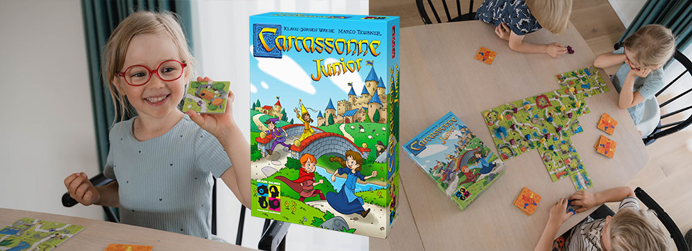 Carcassonne Junior lastemäng lauamäng