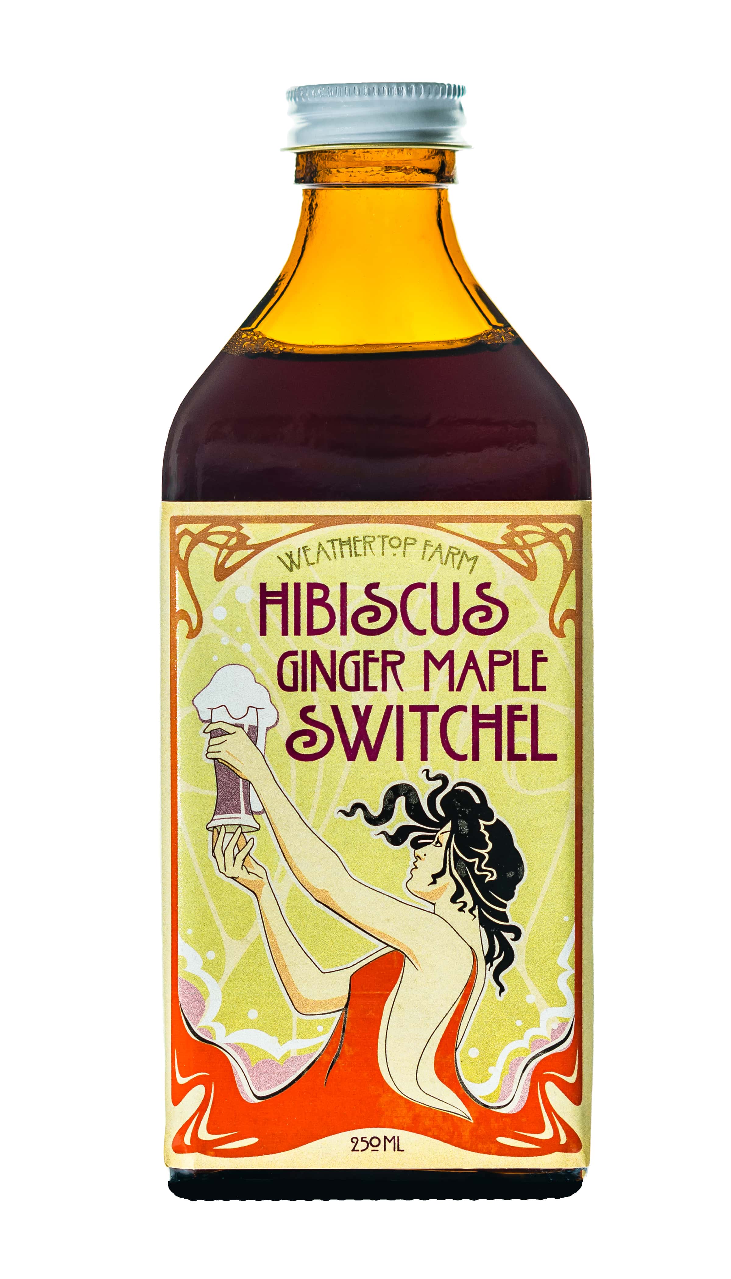 Hibiscus Ginger Maple Switchel Concentrate – Weathertop Farm