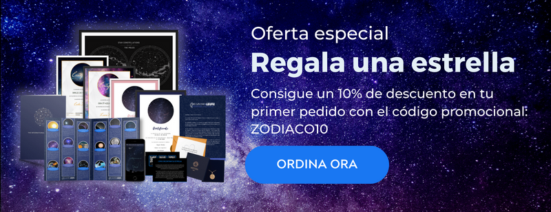 Banner: Compra una estrella y ahorra un 10% con el código ZODIACO10