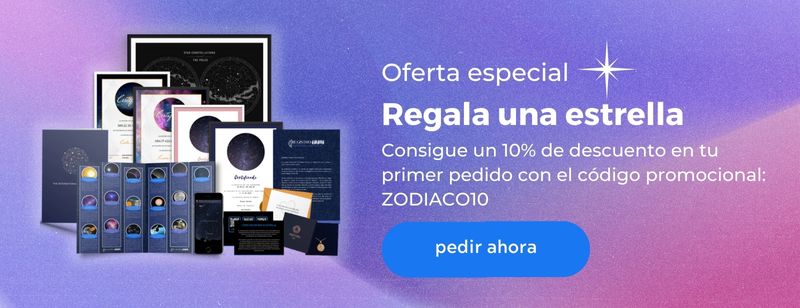 Código de cupón primer pedido ZODIACO10