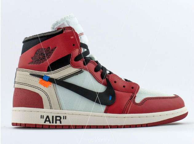 fake off white jordan 1 chicago