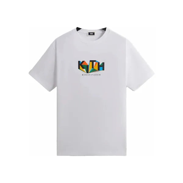 Kith Geometric Tee White
