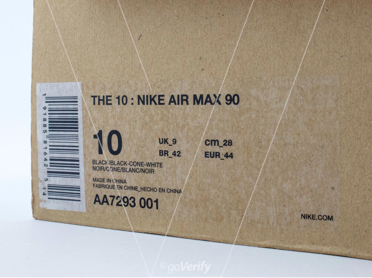 Hilse Lænestol realistisk Legit Check - Nike Off-White Air Max 90 Black – PIFF