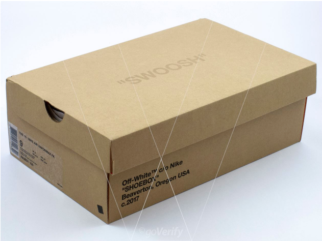 nike off white vapormax box