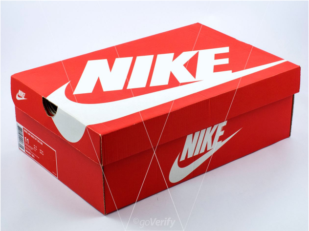 nike shoe box color code