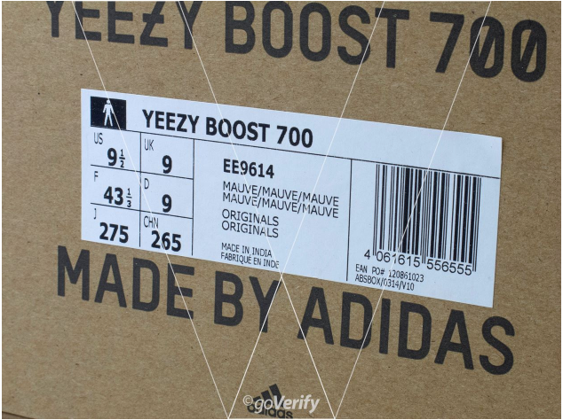 where are yeezy 700 made