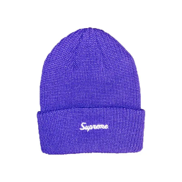 Supreme Loose Gauge Beanie (FW19) Purple