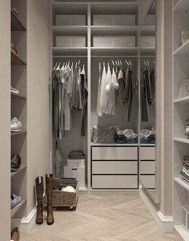 modern closet