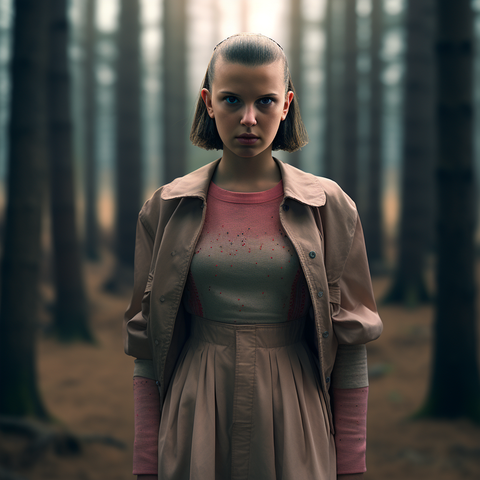 Stranger Things Eleven Sustainable Costume