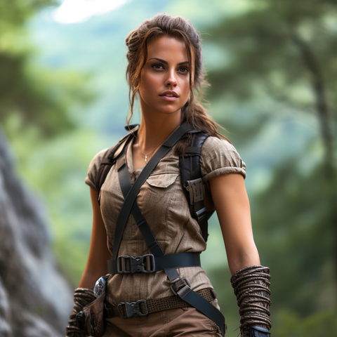 Lara Croft Sustainable Costume