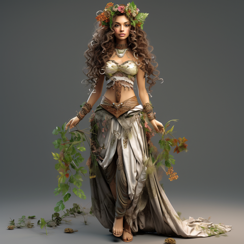 Nature Sprite Sustainable Costume