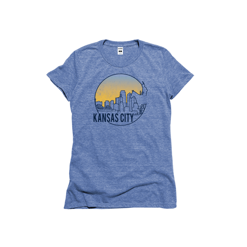 KC Scout Ladies Eco-Triblend Tee - Trendy Seconds