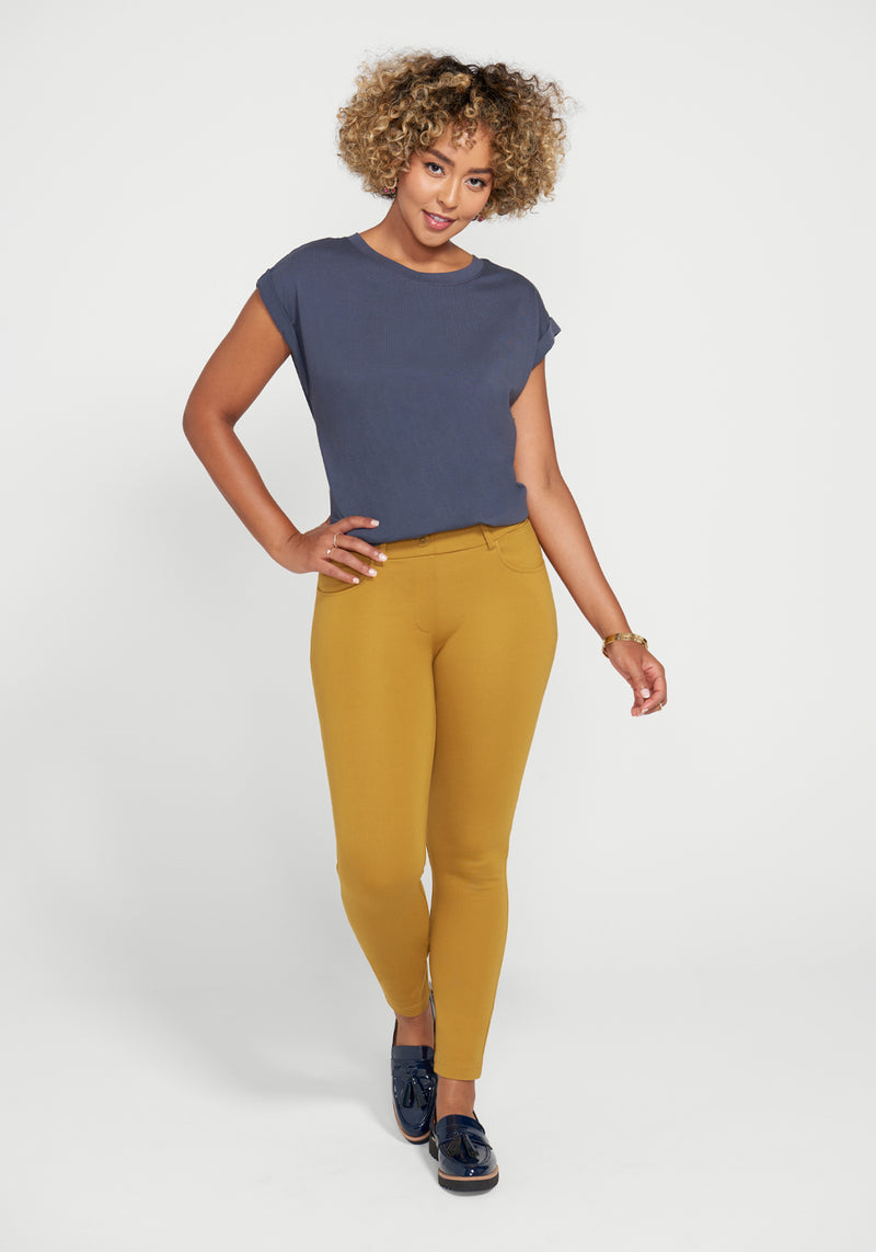 Wonderfit Skinny Highrise Pants – Custard Boutique