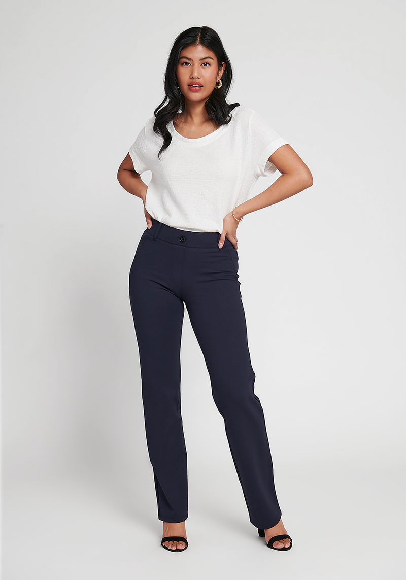 Betabrand Classic Cropped Pants for Women