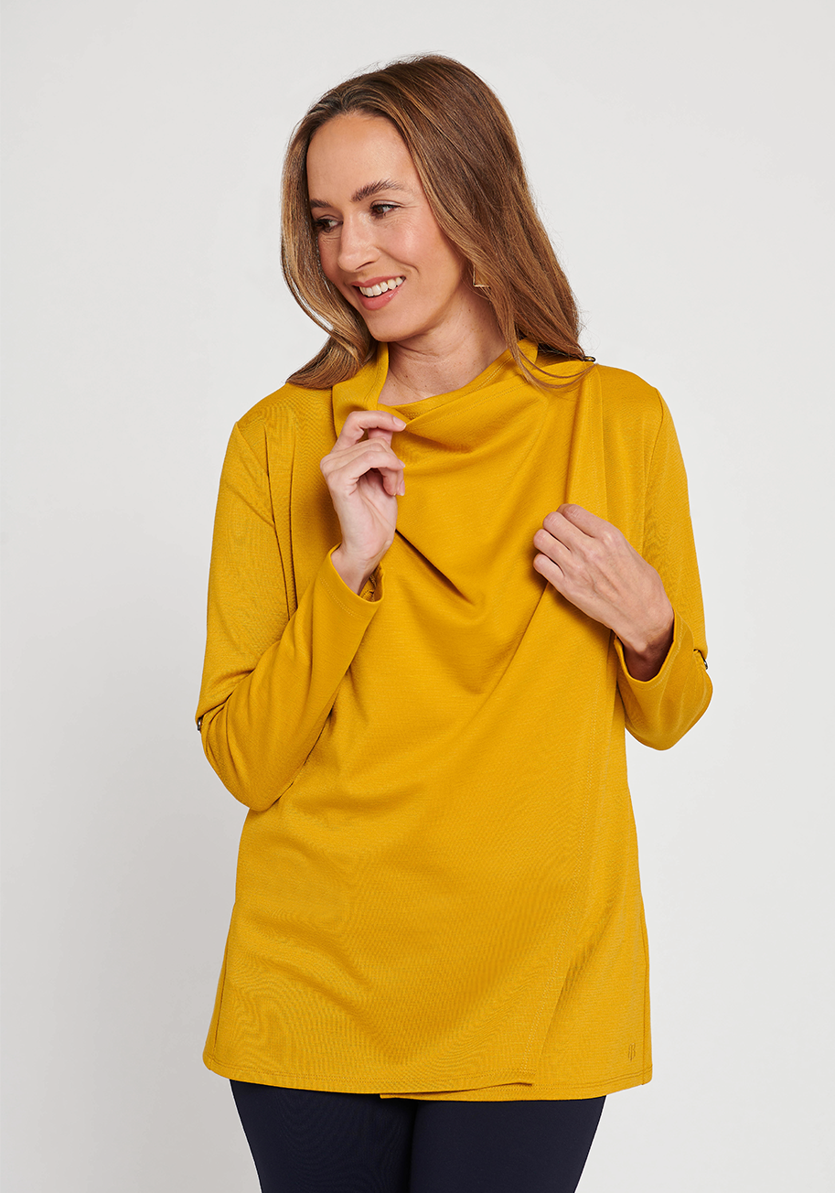 Wrap Pocketed Tunic