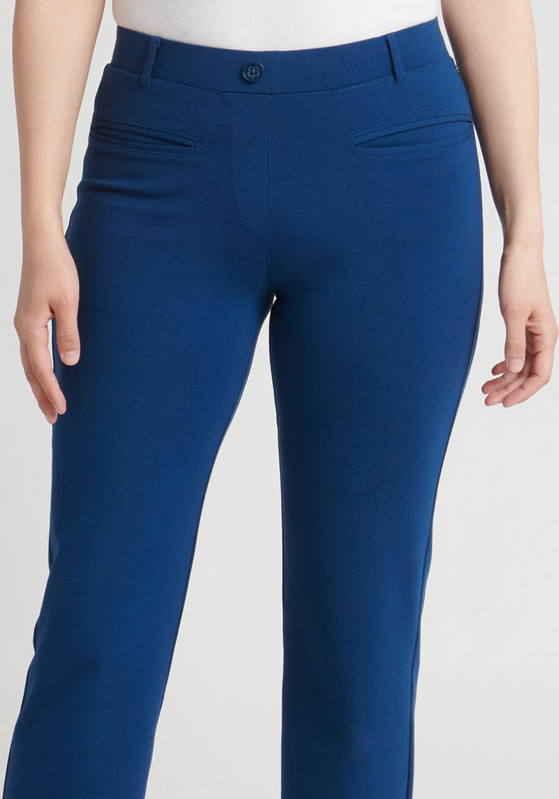 Betabrand Crop, Cosmo Lite Dress Pant Yoga Pants in Bronze