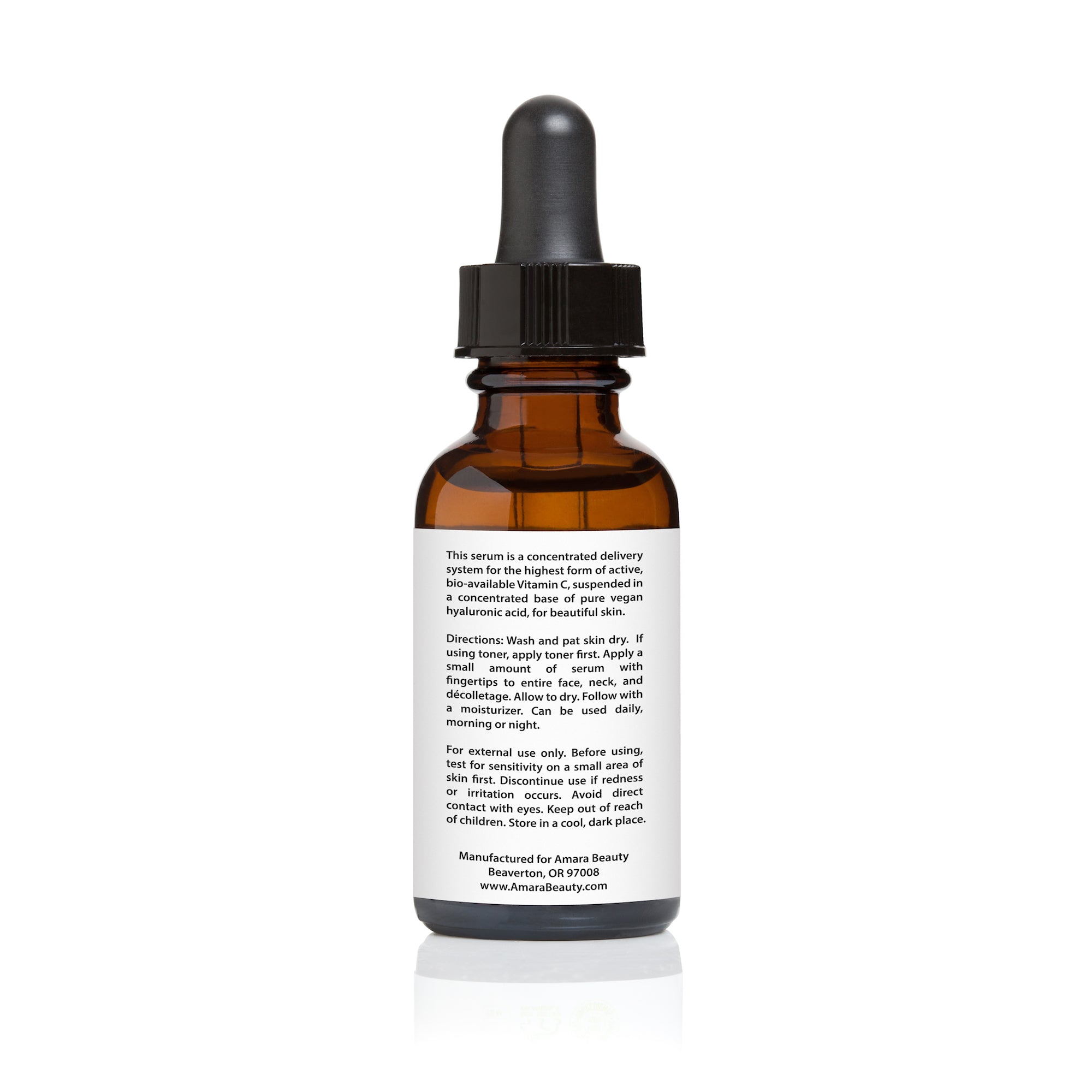 Vitamin C Serum for Face 20% With Hyaluronic Acid & Vitamin E – 1 oz ...